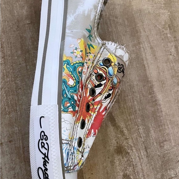 Ed Hardy Fashion Slip on Sneakers - Picture 3 of 6